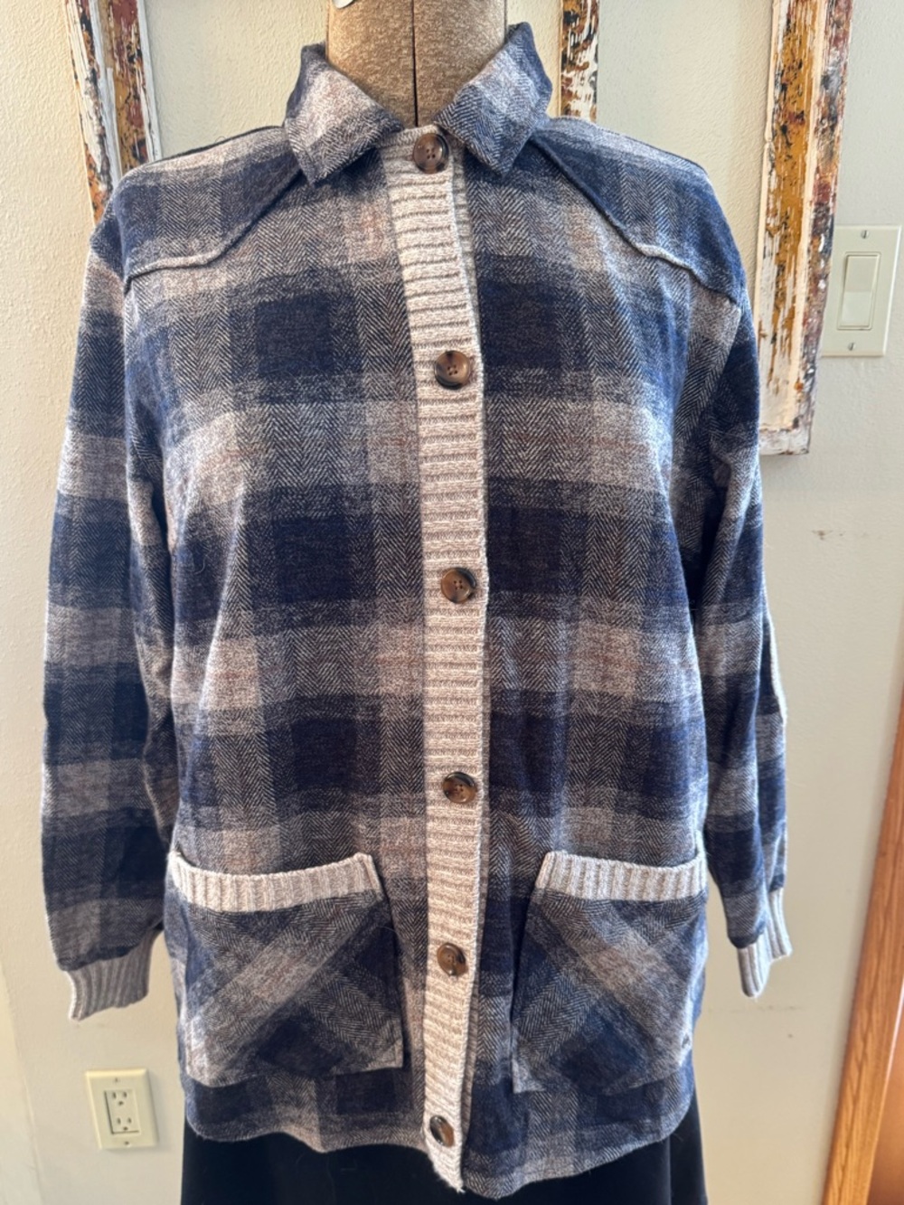 Women's Heritage Flannel Cardigan